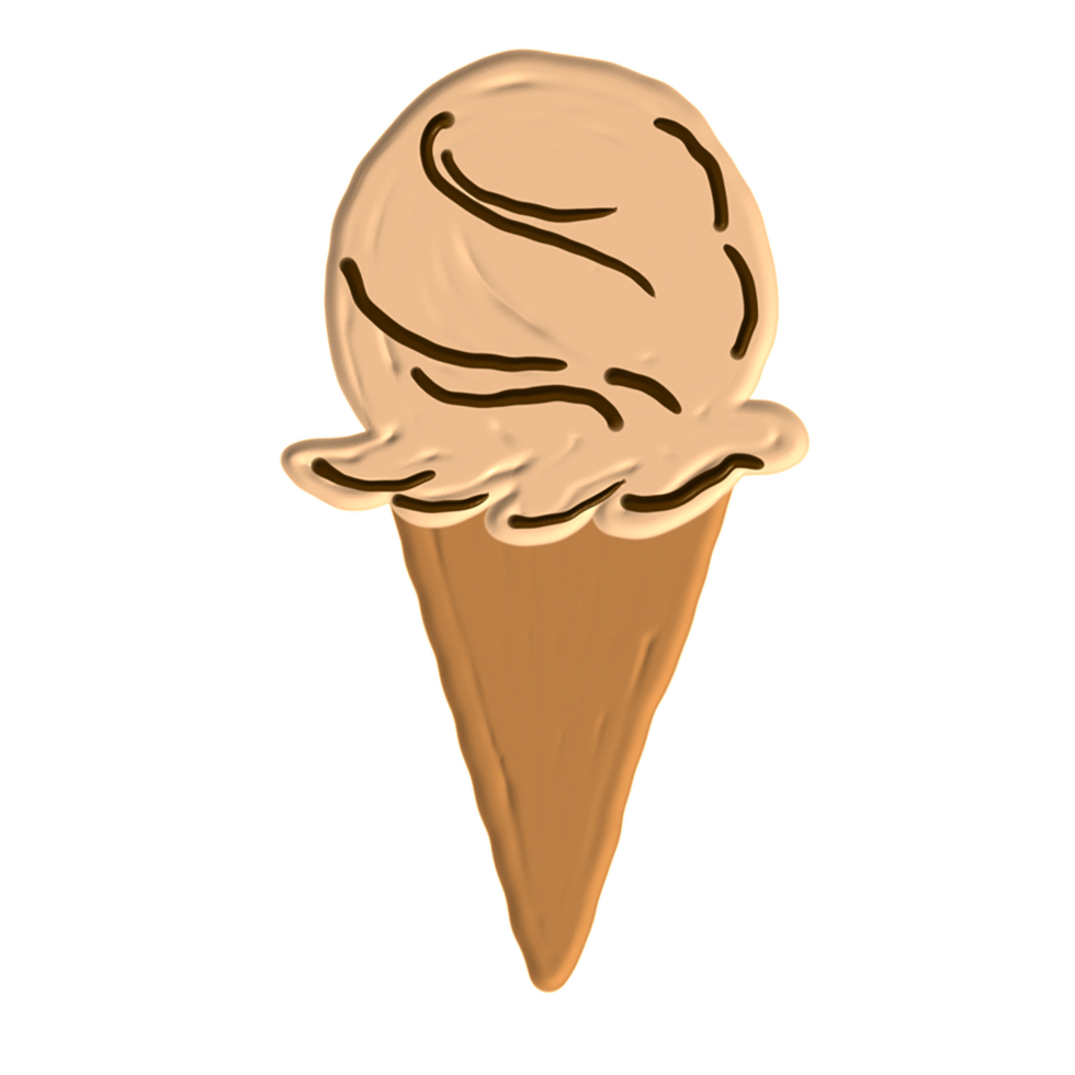 hand drawn ice cream png