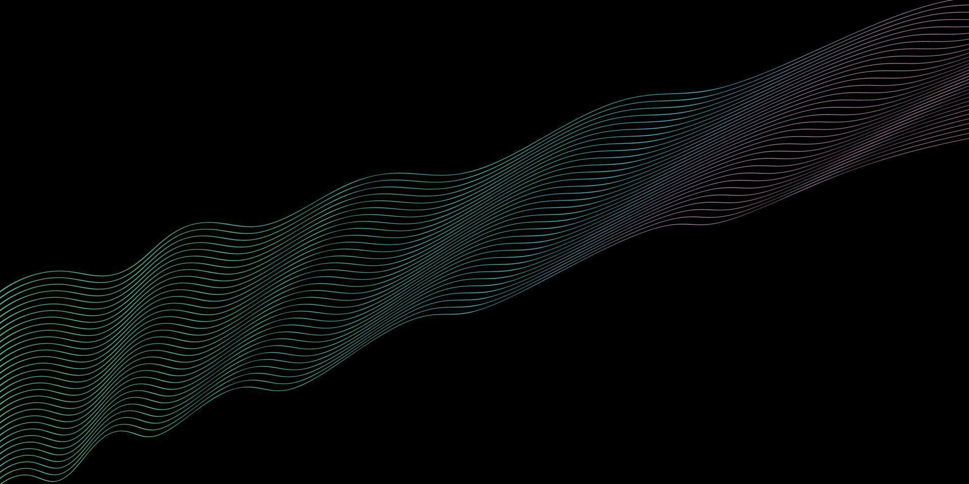Abstract multi-colored smooth element, swoosh, speed, wave, modern flow background. Abstract wave line for banner, wallpaper background with wave design. Abstract background vector