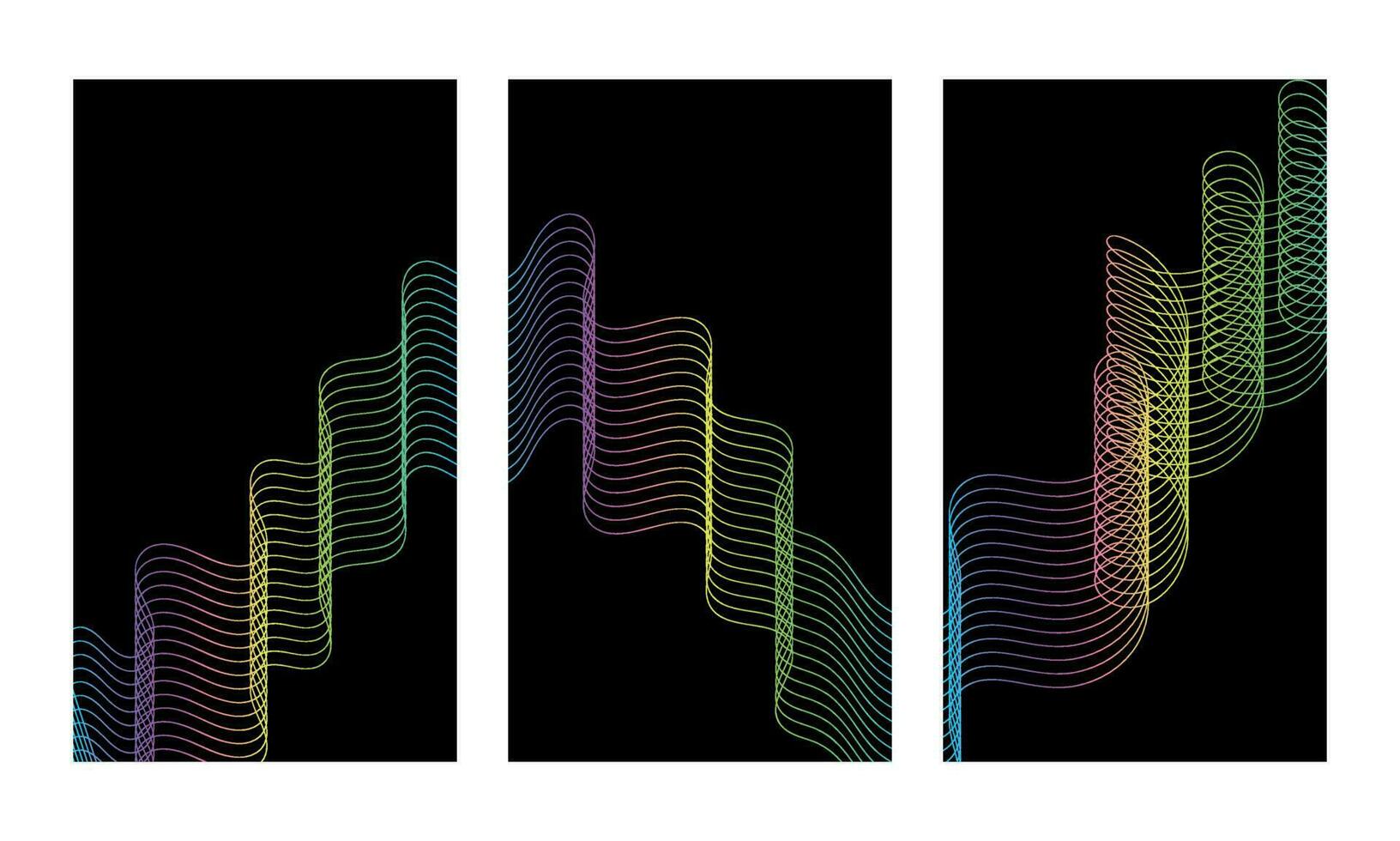 Abstract multi-colored smooth element, swoosh, speed, wave, modern flow background. Abstract wave line for banner, wallpaper background with wave design. Abstract background vector