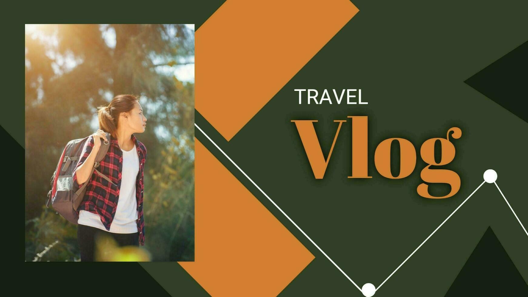 Travel Vlog Promo template