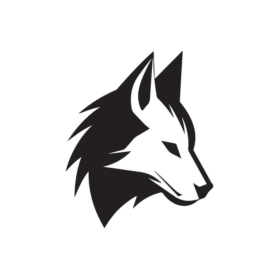 Black Wolf Vector Art, Icons, and Graphics for Free Download