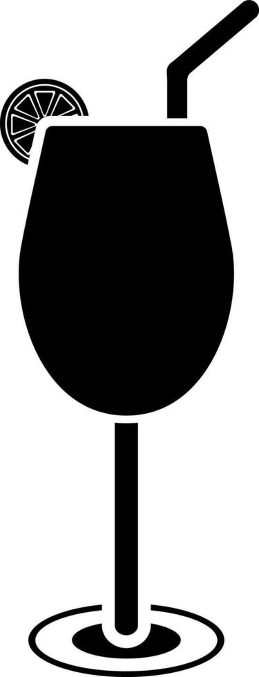 ilustración de cóctel vaso. vector