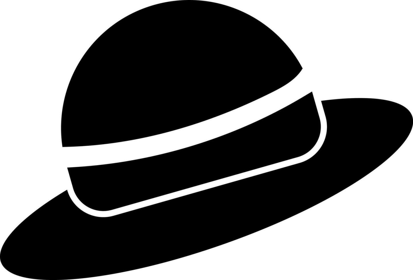 Vector sign or symbol of Fancy Hat.