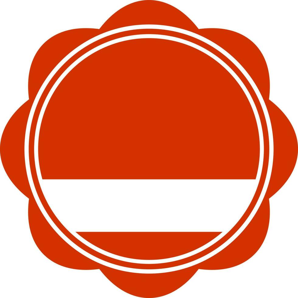 blanco insignia, etiqueta o etiqueta diseño. vector