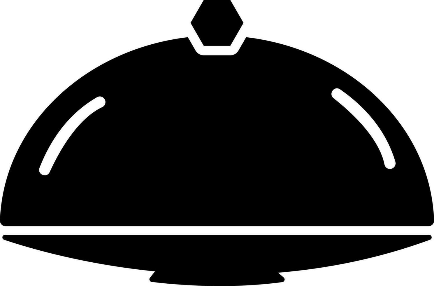 Hotel or Reception Bell symbol. vector