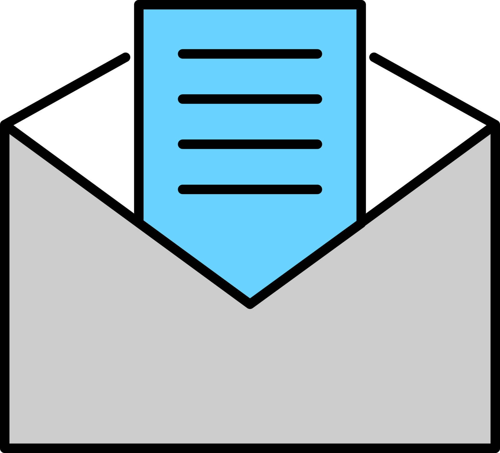 Message sign or symbol in flat style. 24225270 Vector Art at Vecteezy