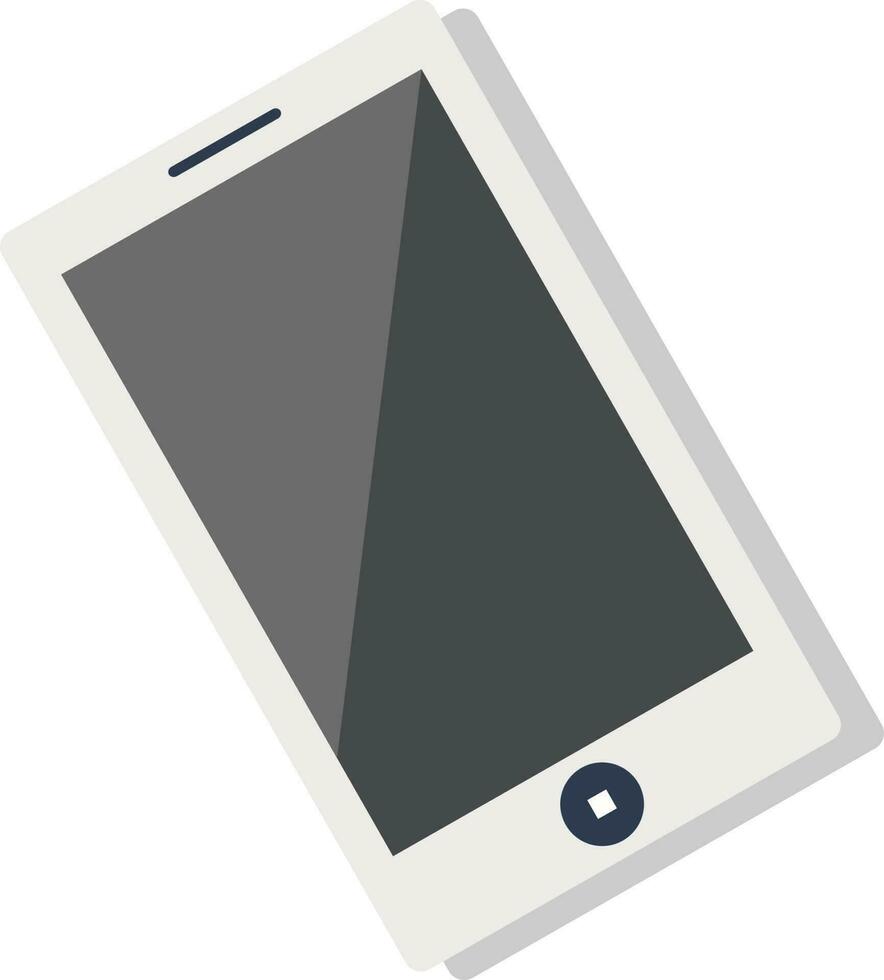 Illustration of mobile icon. vector