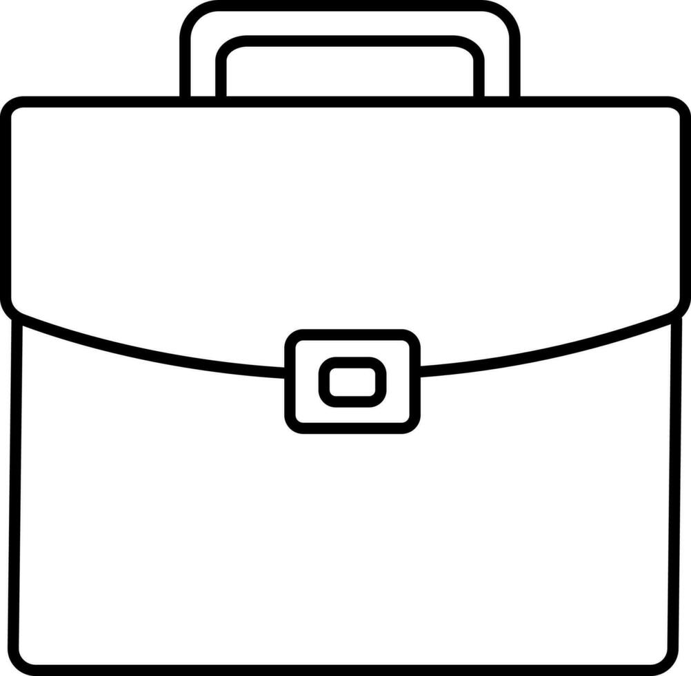 Flat illustration of Briefcase symbol. 24225700 Vector Art at Vecteezy
