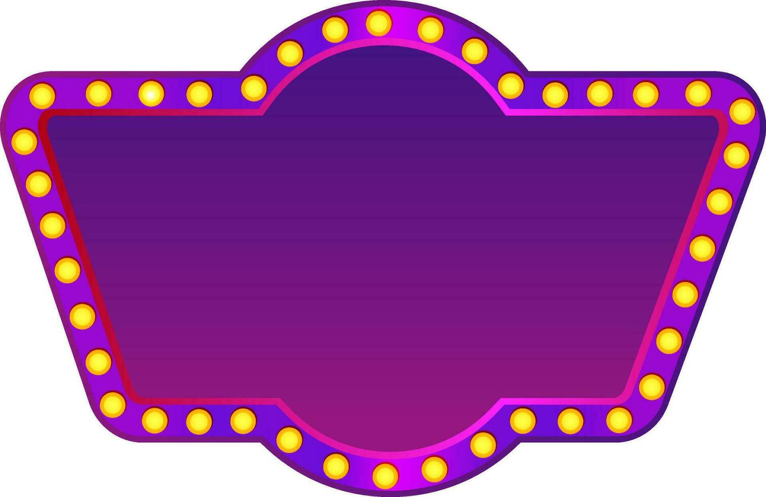 púrpura color de bandera sin texto para carnaval concepto. vector