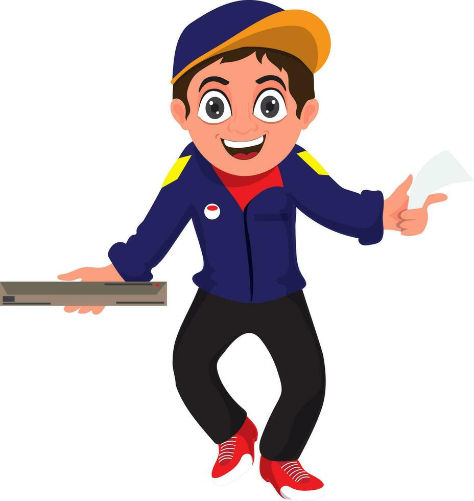 Cartoon, character of a boy. vector