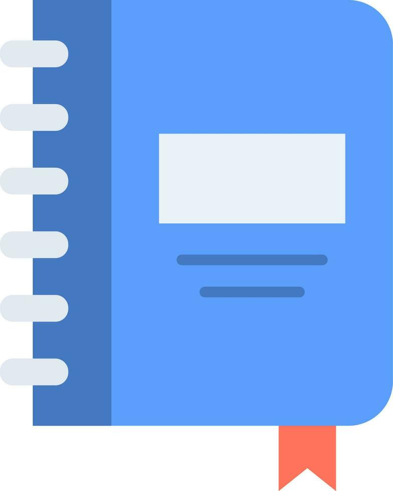 Notebook icon vector image.