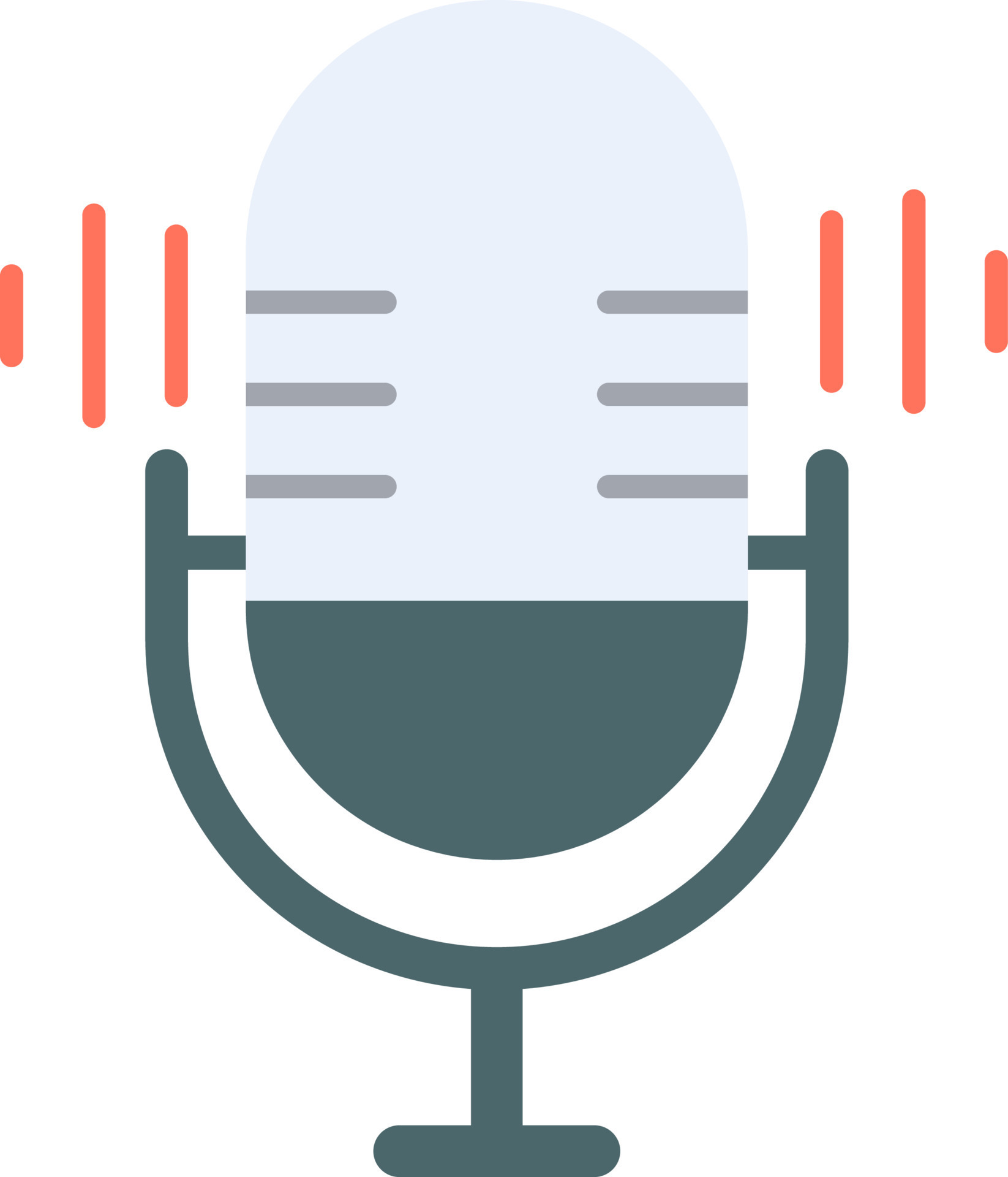 Voice Recorder icon vector image. 24227841 Vector Art at Vecteezy