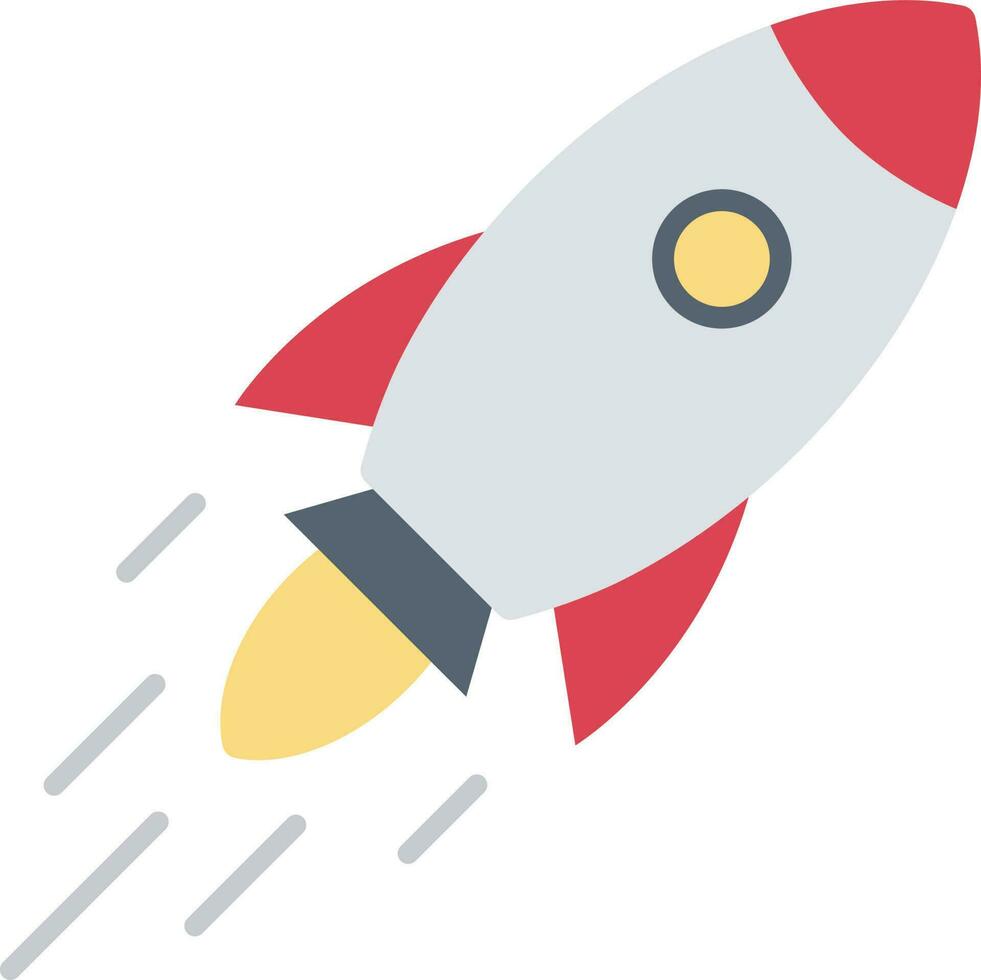 Rocket icon vector image.