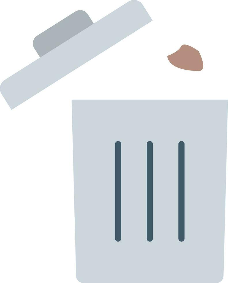 Trash Can icon vector image.