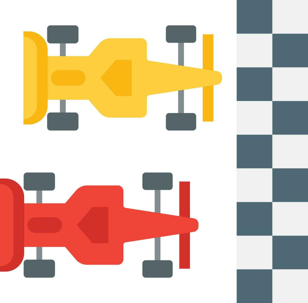 Racing icon vector image.