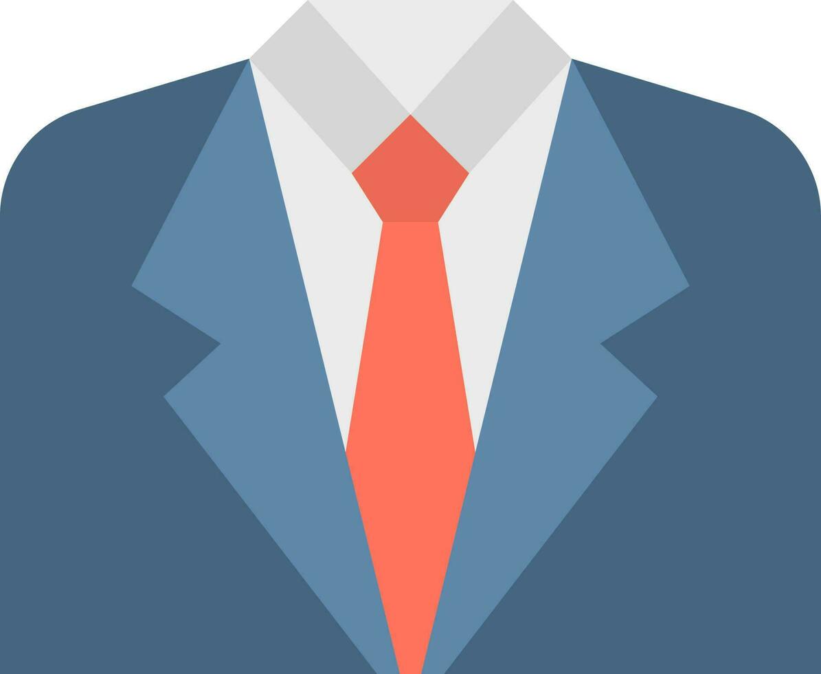 traje icono vector imagen.