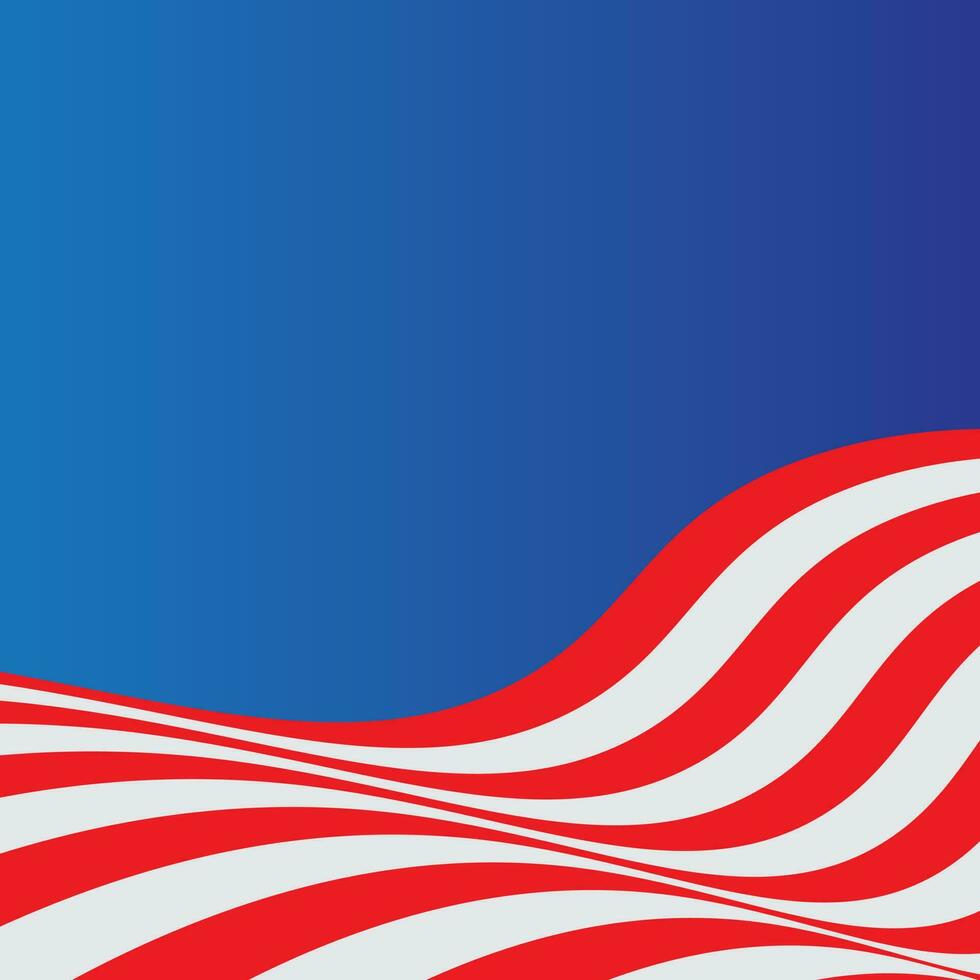 Background design with American independence day theme vector