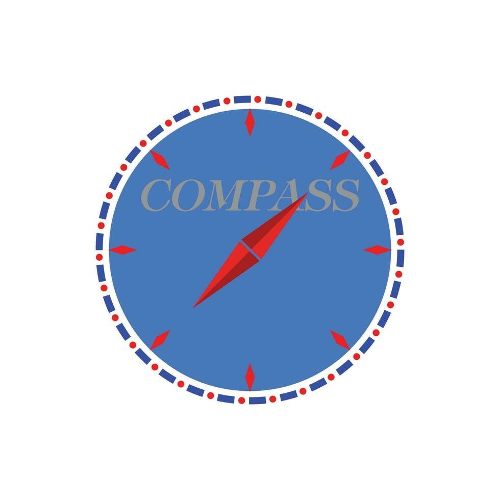 Compass Logo Template vector icon illustration design