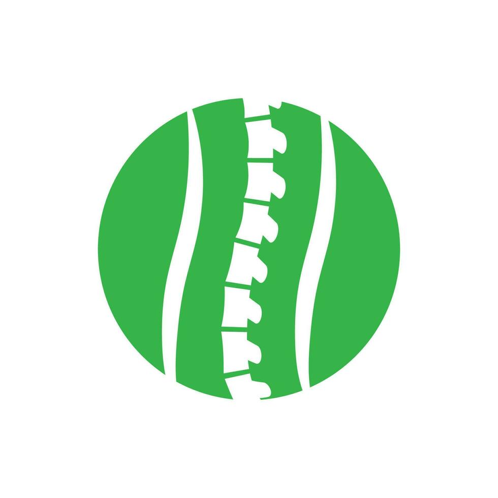 Spine diagnostics symbol logo template vector illustration design