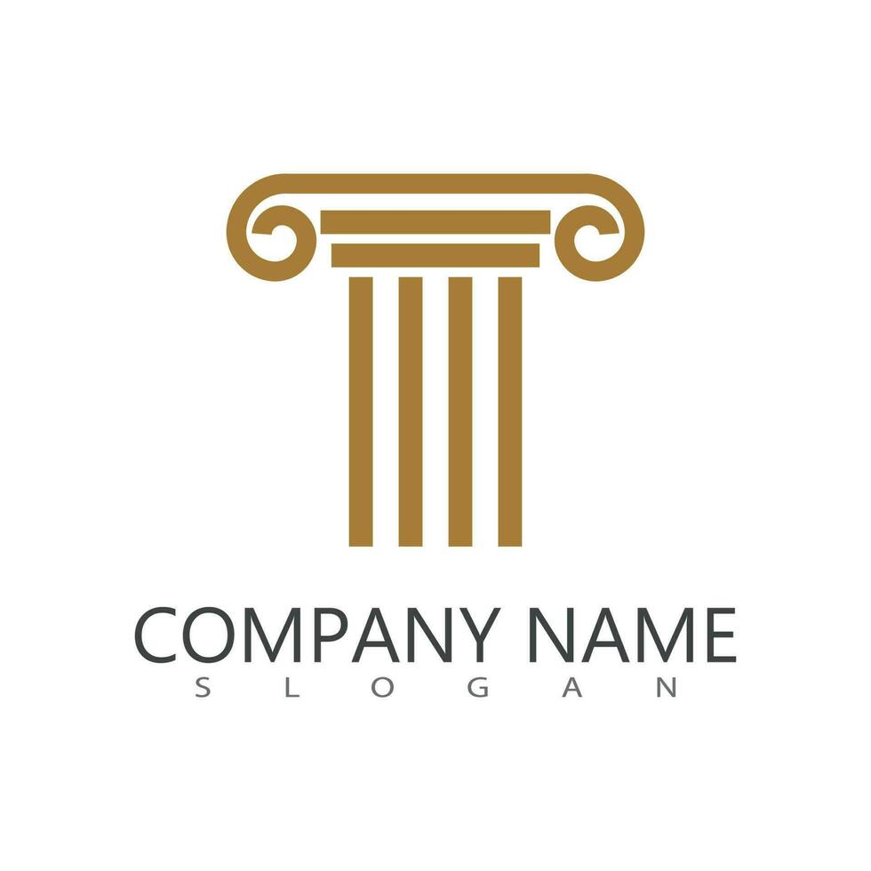 Column Logo vector symbol Template