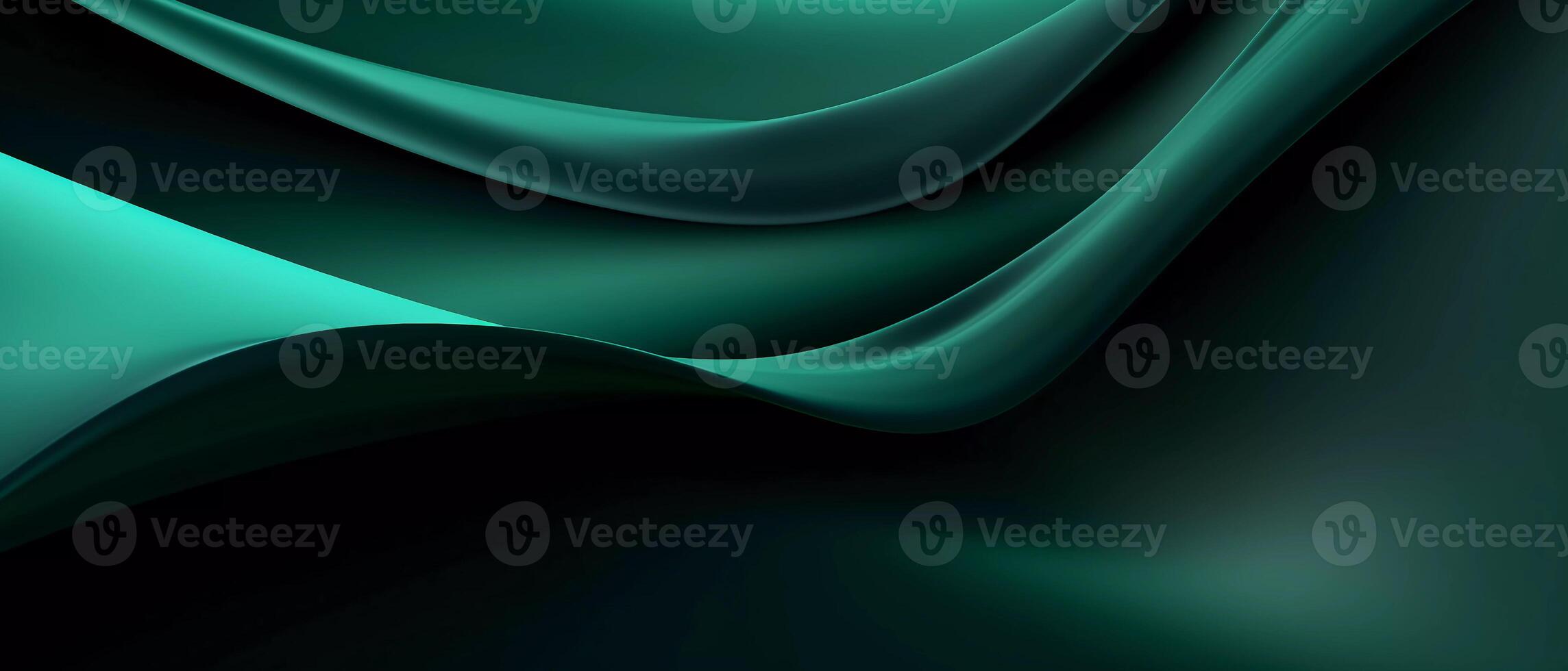sleek and minimal design, this dark green abstract background is perfect for creating a sophisticated banner or ad that will stand out from the crowd photo