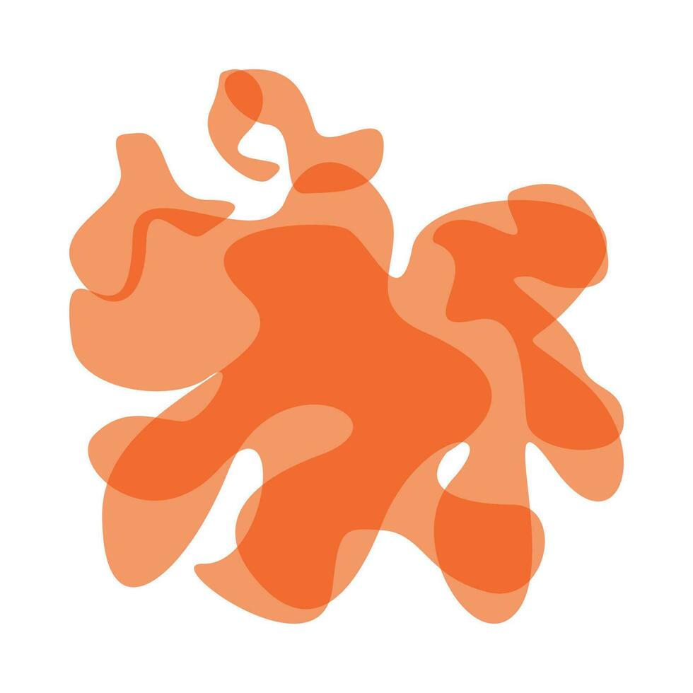 water or paint splash icon, flat design on white background attractive colors. vector