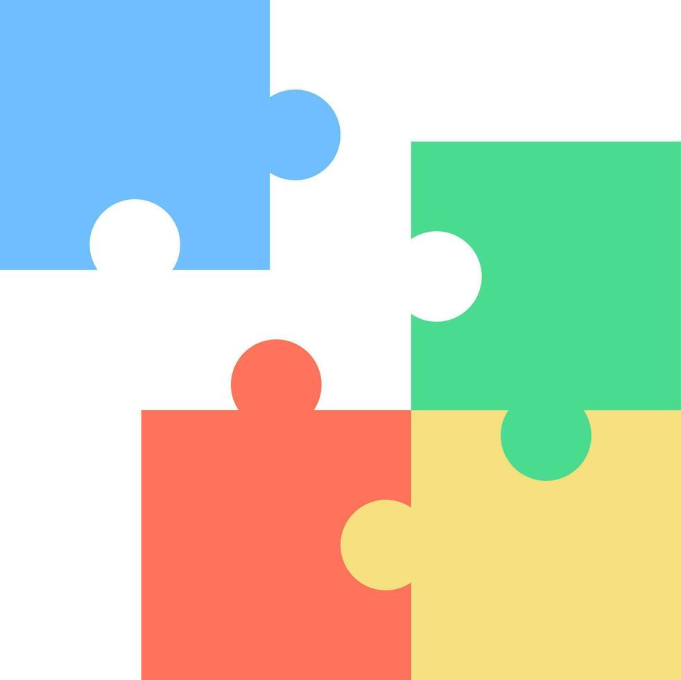 Puzzle Part icon vector image.