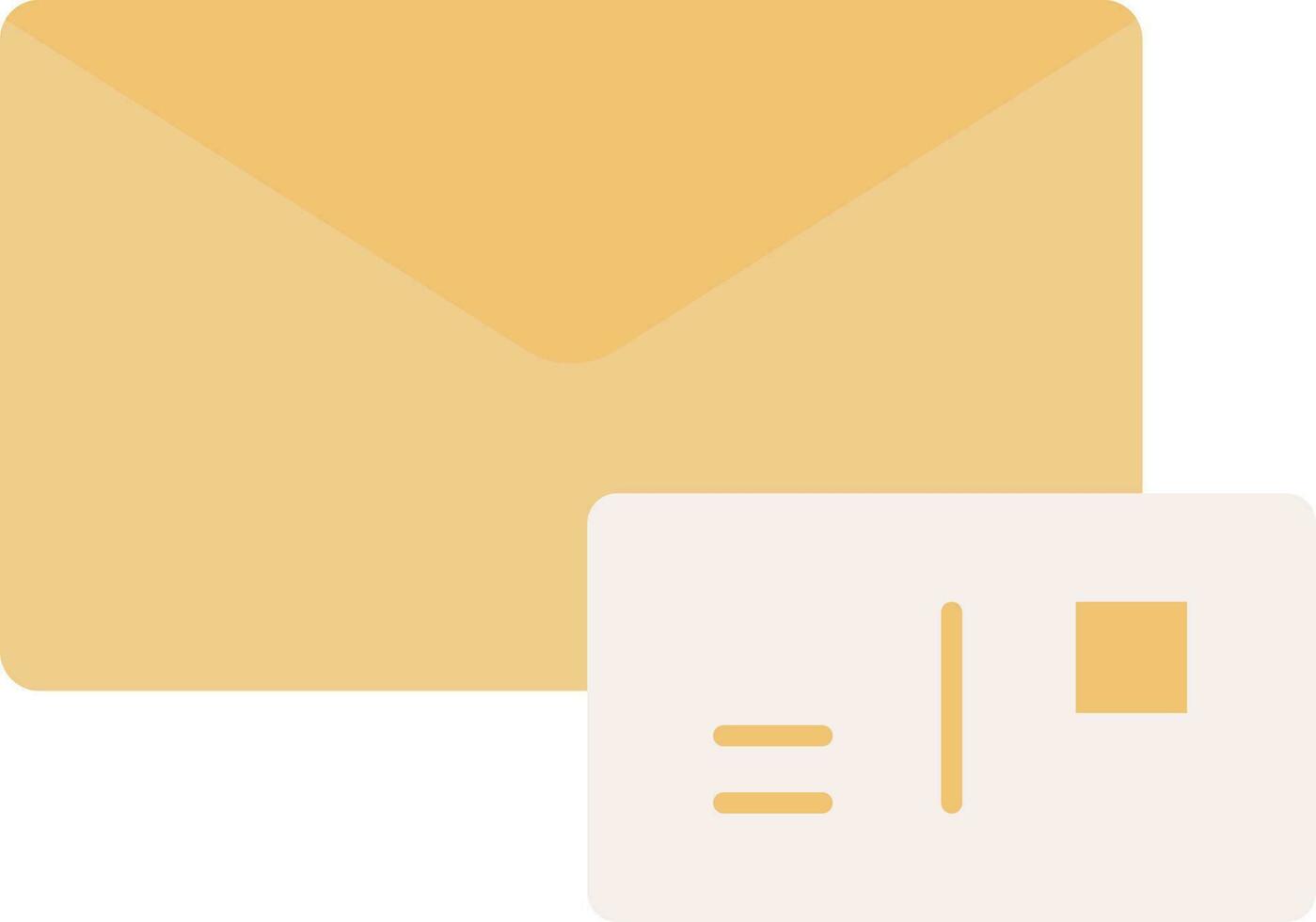 Postcard icon vector image. 24230690 Vector Art at Vecteezy