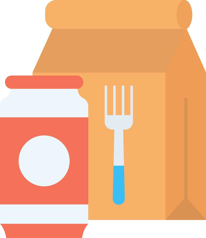 Food Pack icon vector image.