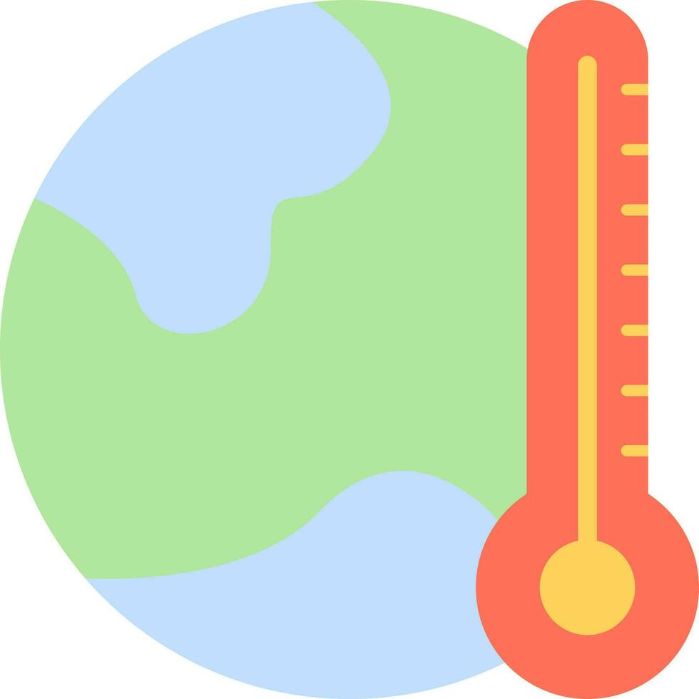 Global Warming icon vector image.