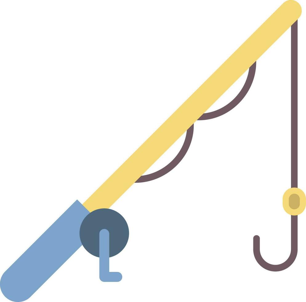 Fishing Rod icon vector image.