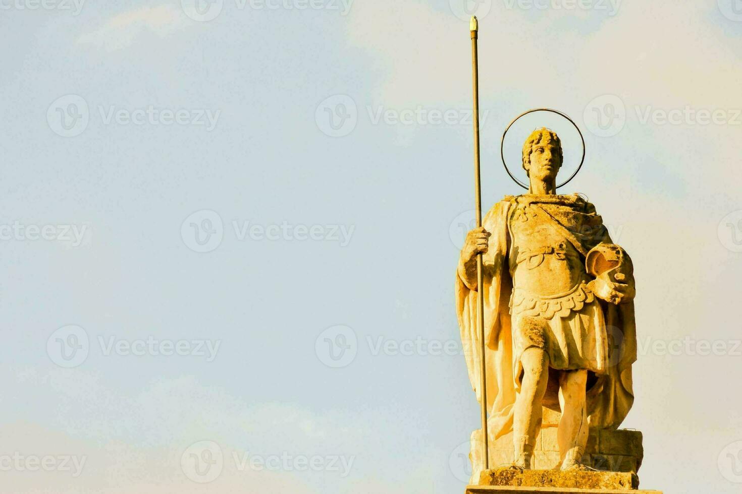 View with statue photo