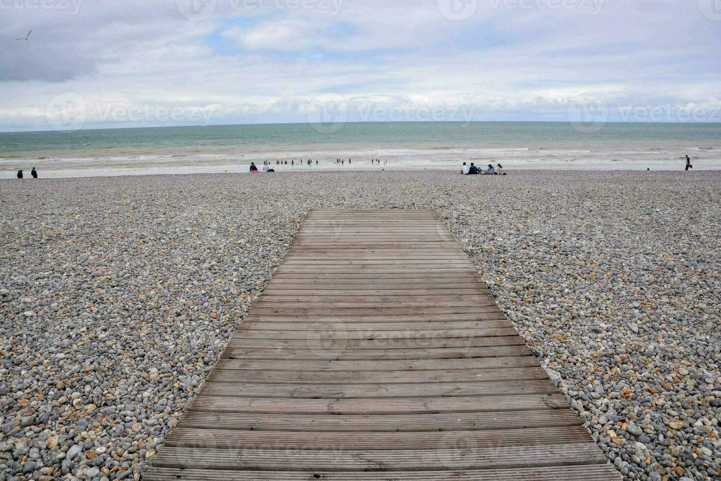 Scenic beach view photo