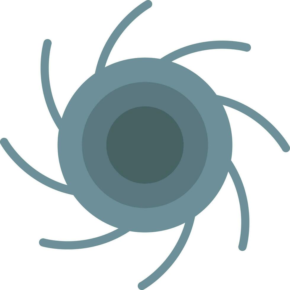Black Hole icon vector image.