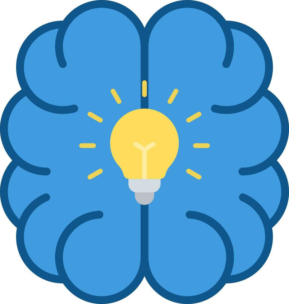 Brainstorming icon vector image.
