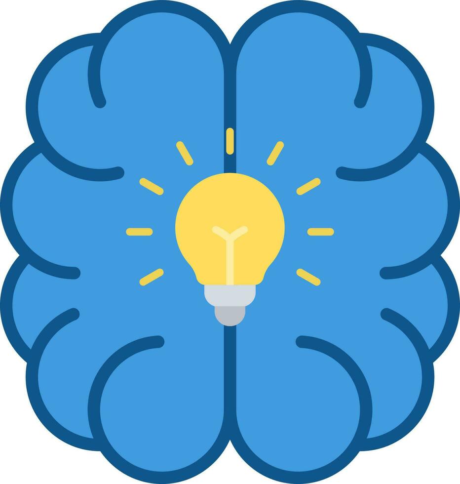 Brainstorming icon vector image.