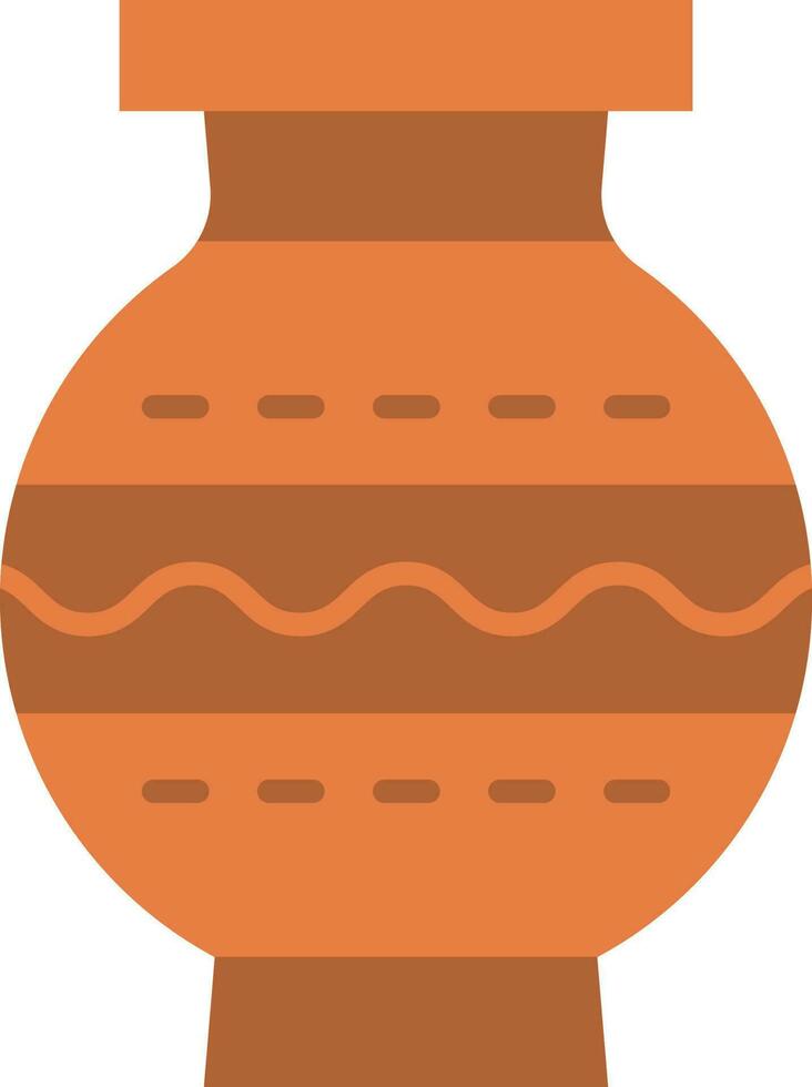 Vase icon vector image.