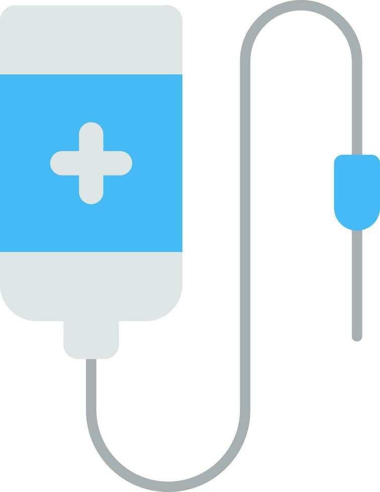 Intravenous icon vector image.