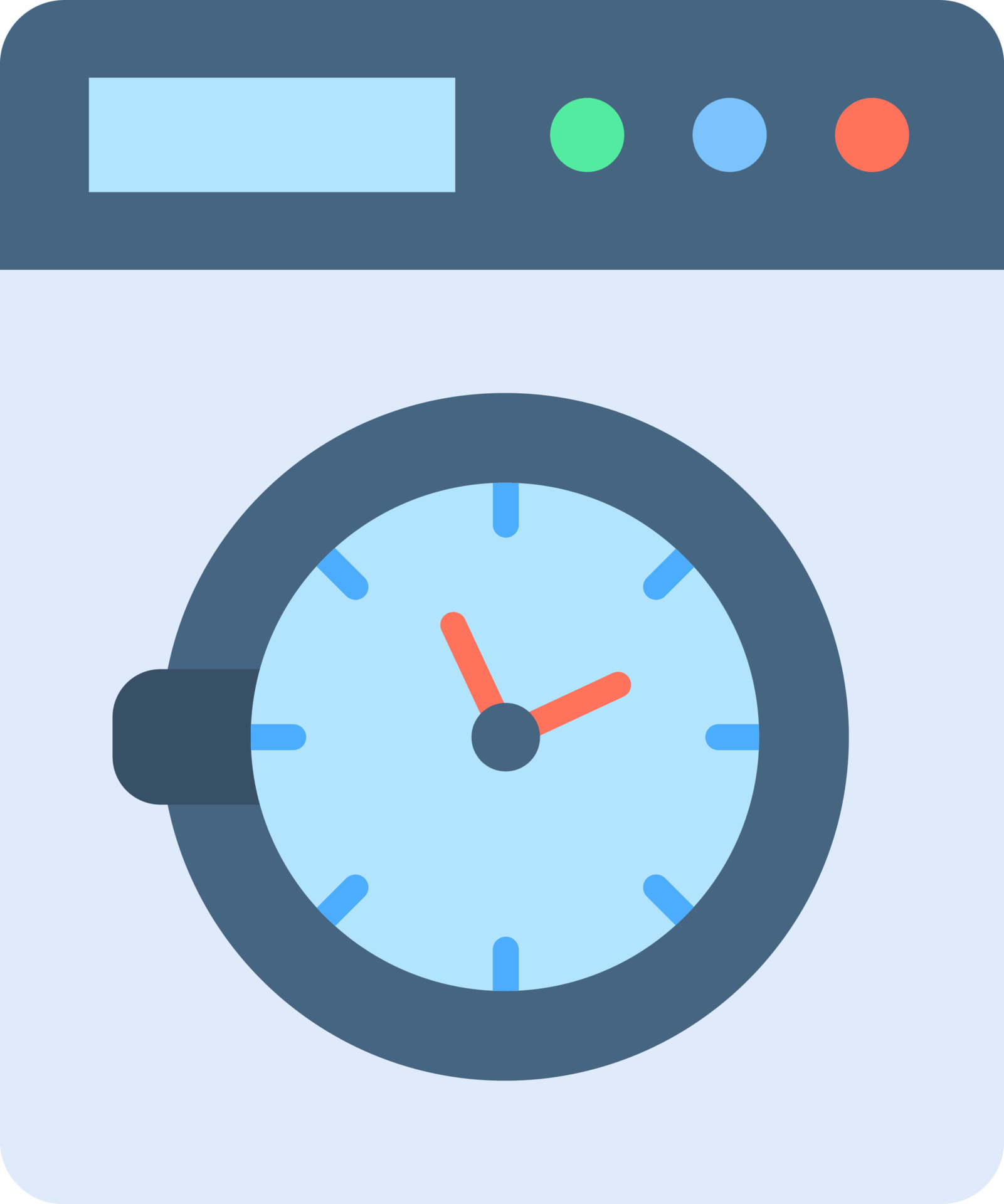 Timer icon vector image. 24231193 Vector Art at Vecteezy