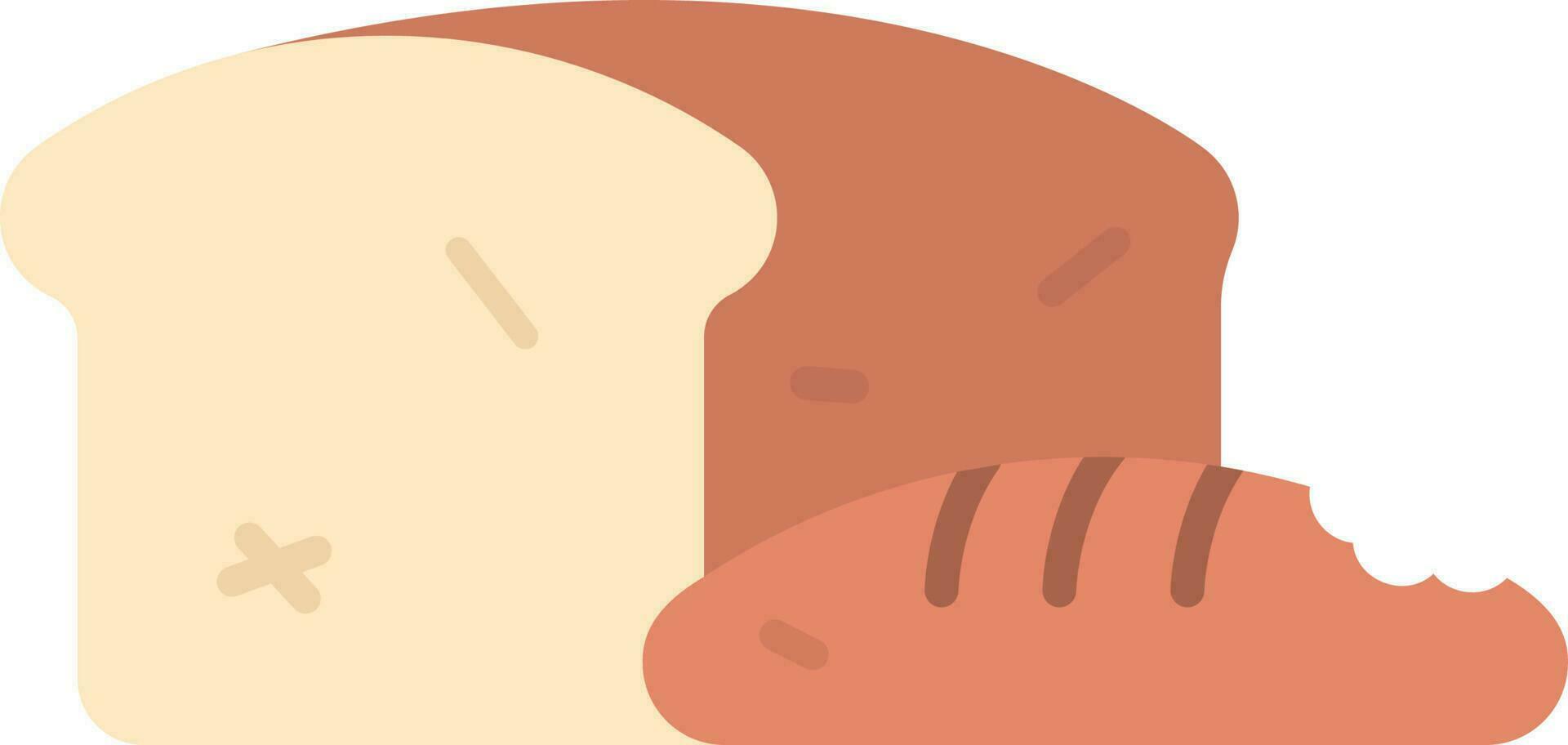 Bread icon vector image.