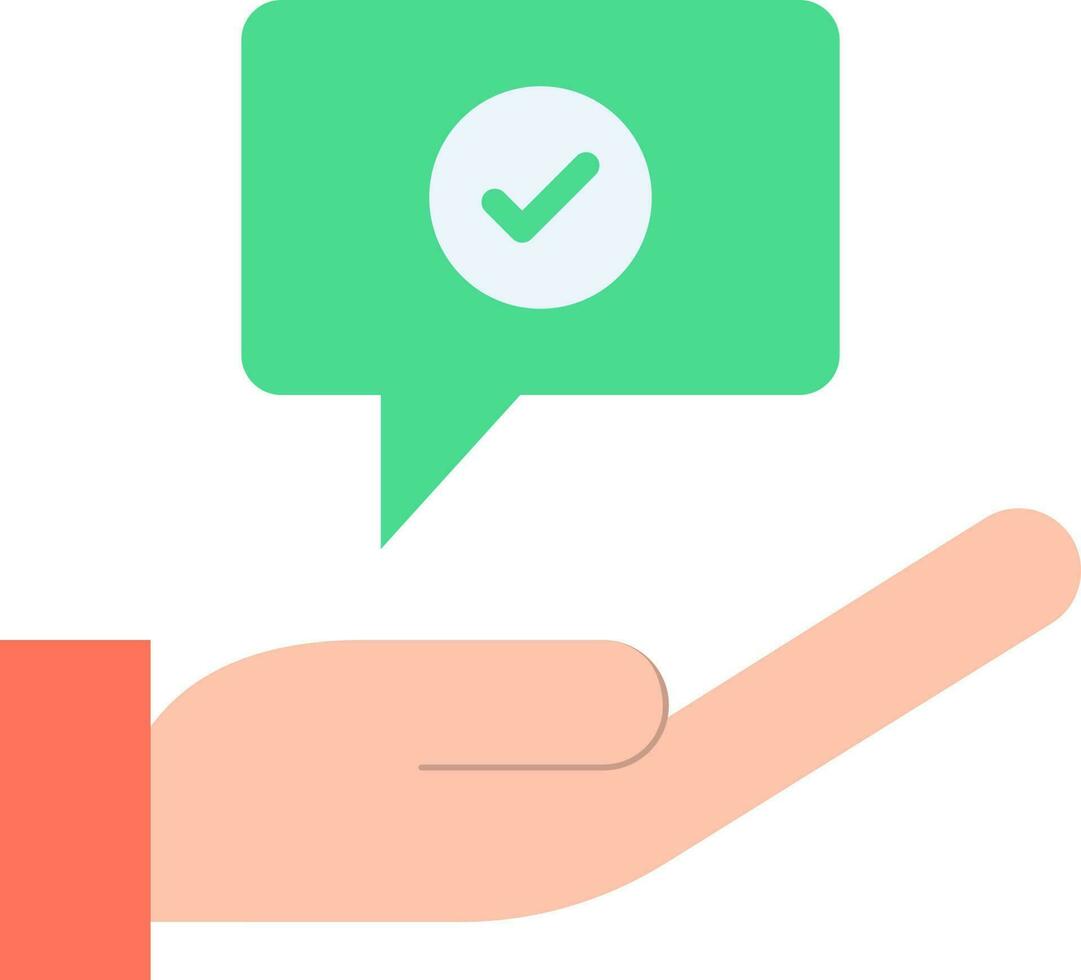 Advice icon vector image.