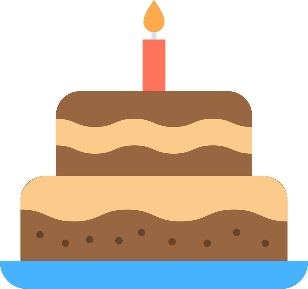 Birthday icon vector image.