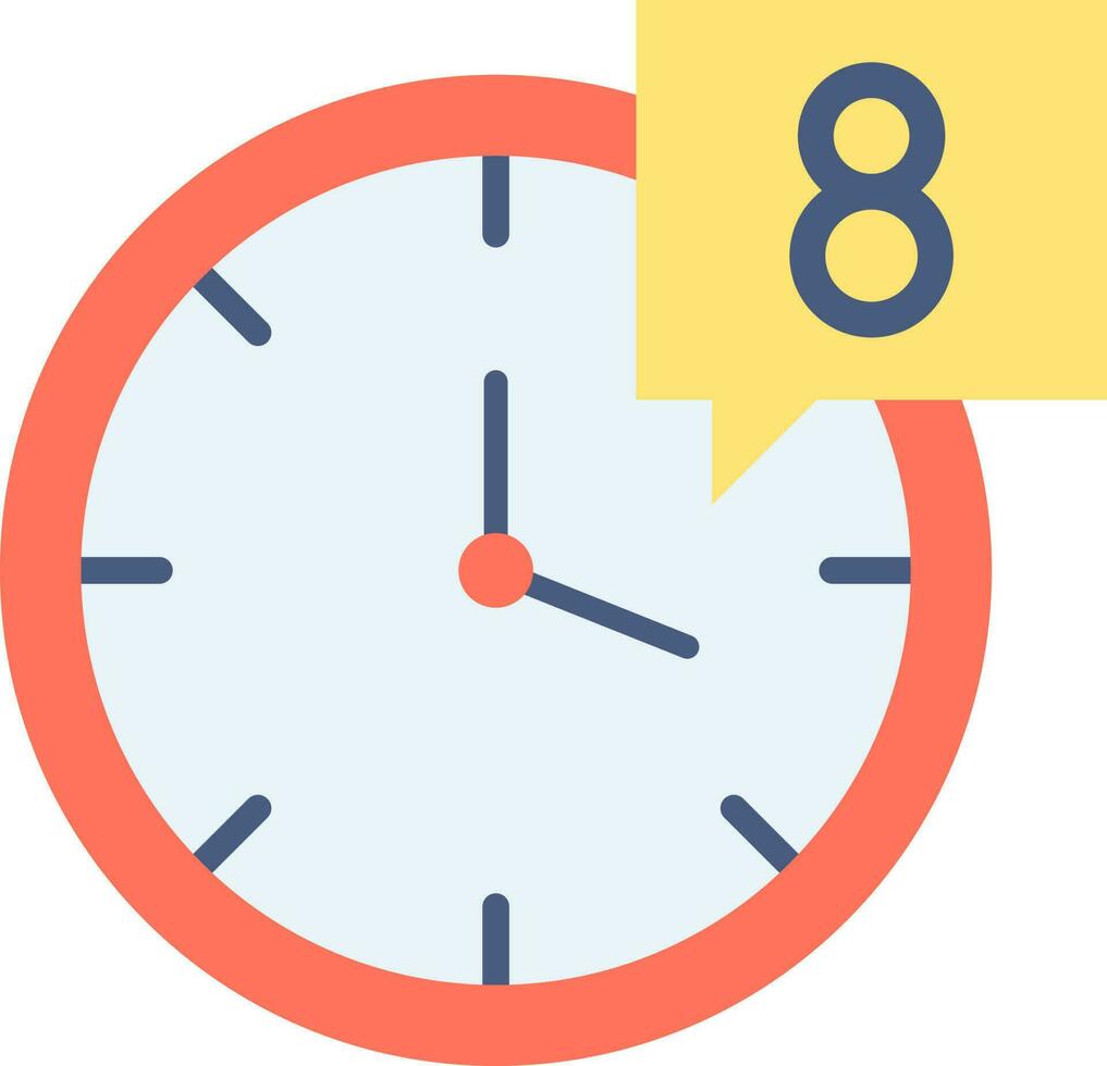 Working Hours icon vector image.