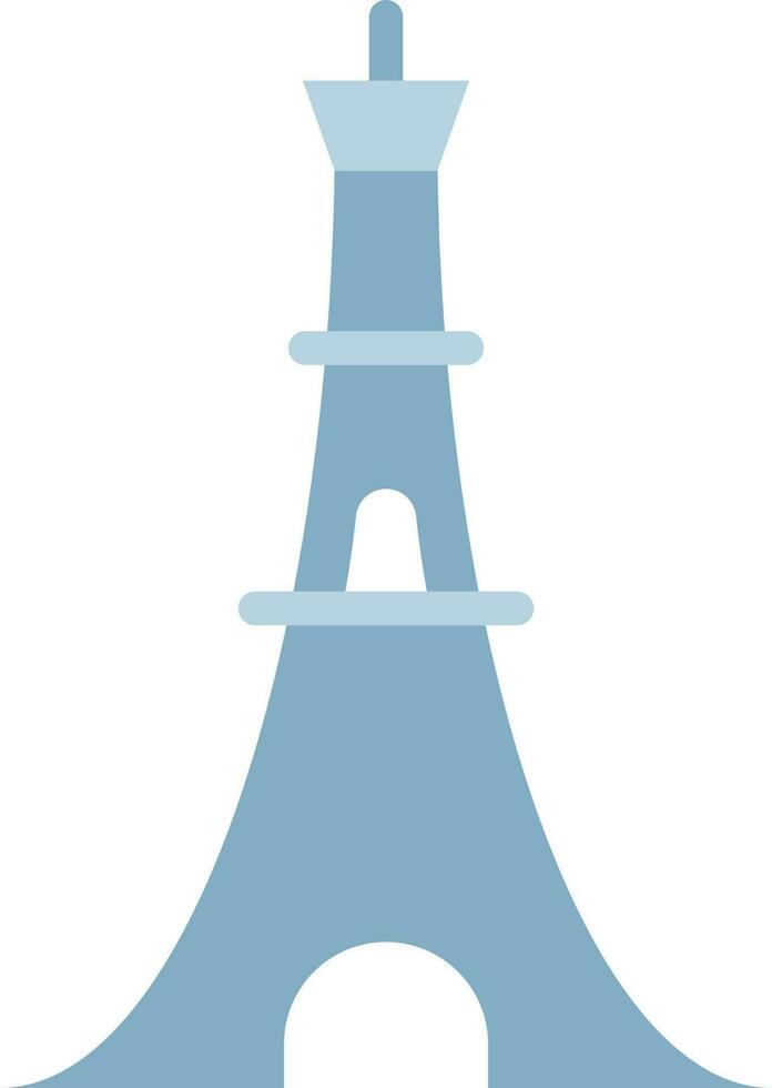 eiffel torre icono vector imagen.