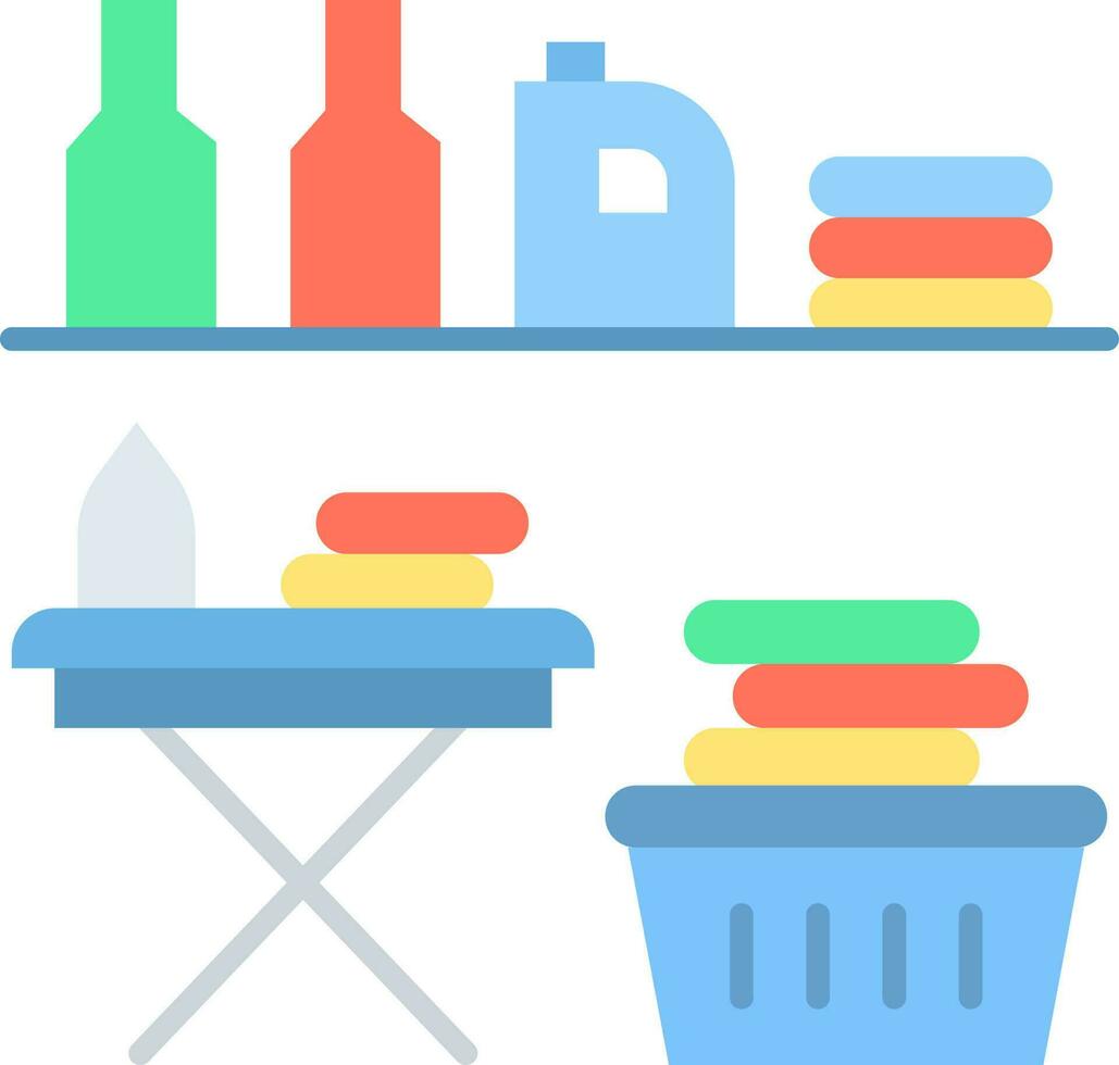 Laundry Room icon vector image.