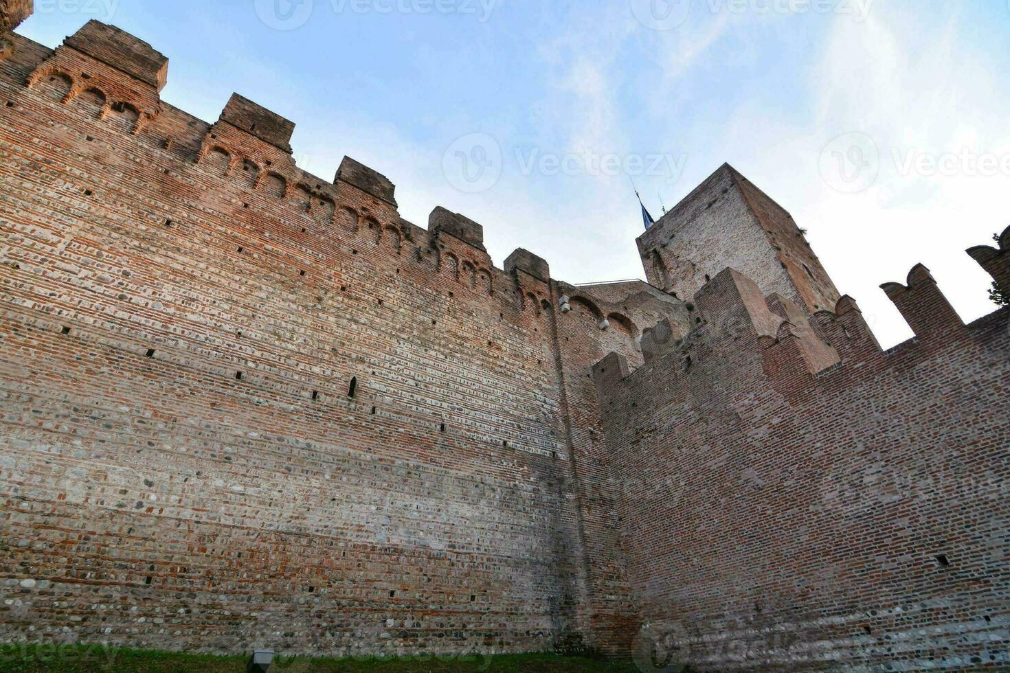 Walls of an old fortress photo