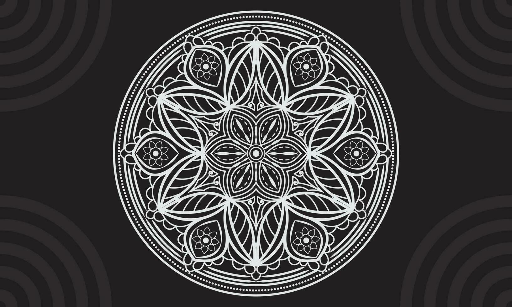 Mandala. Vector mandala design.