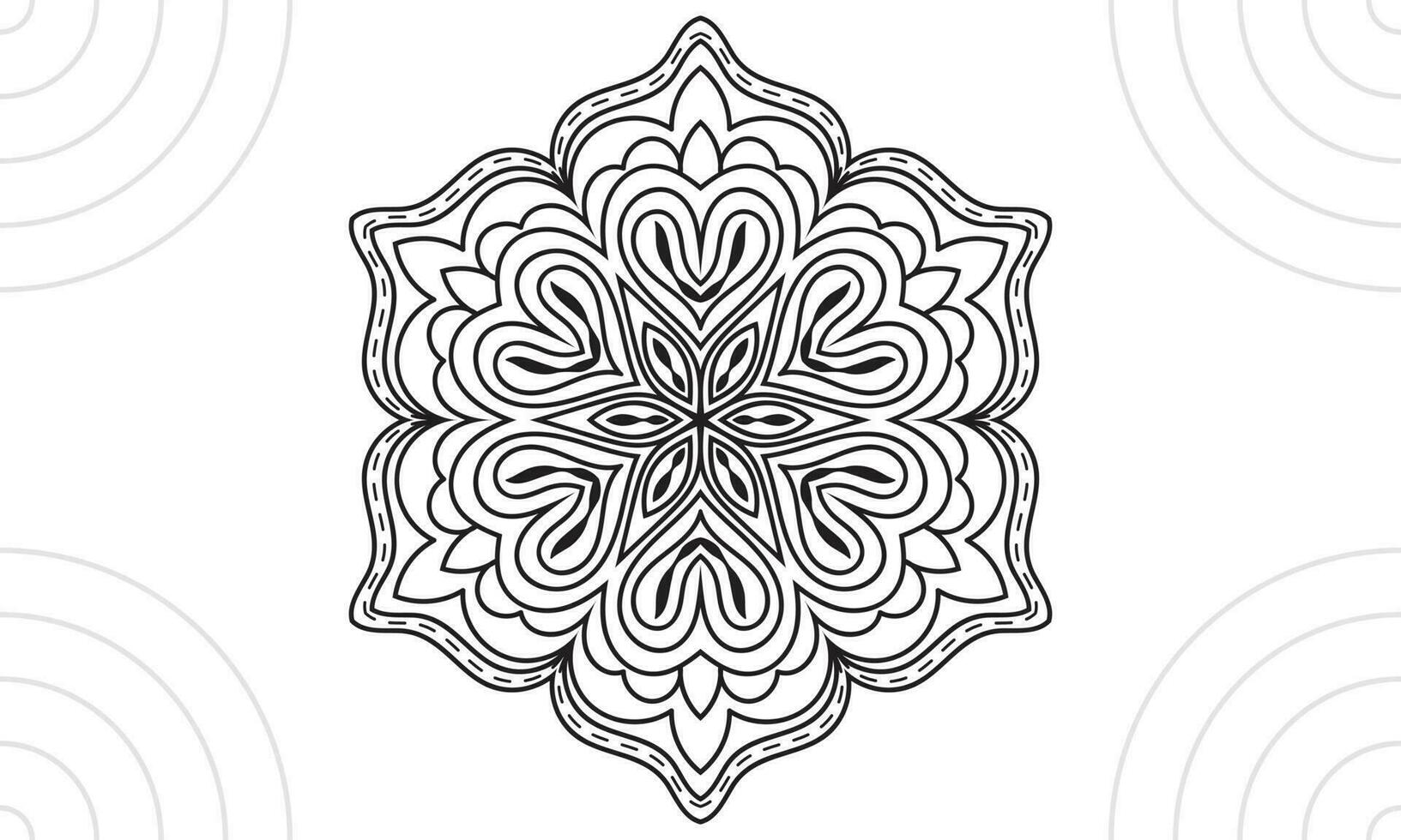 Mandala Design, Mandala vector design.