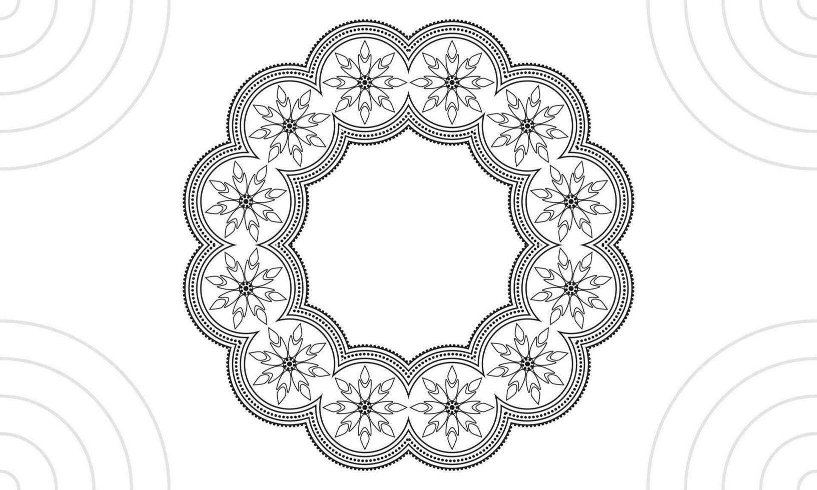 Mandala Design, Mandala vector design.