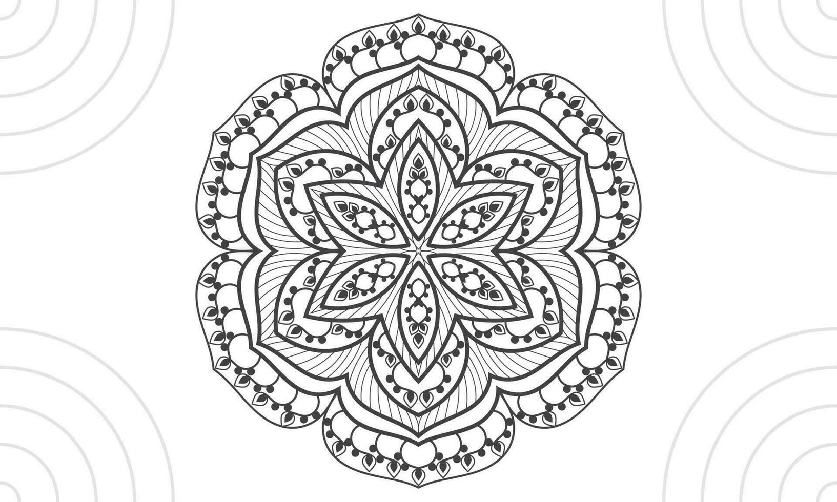 Mandala Design, Mandala vector design.